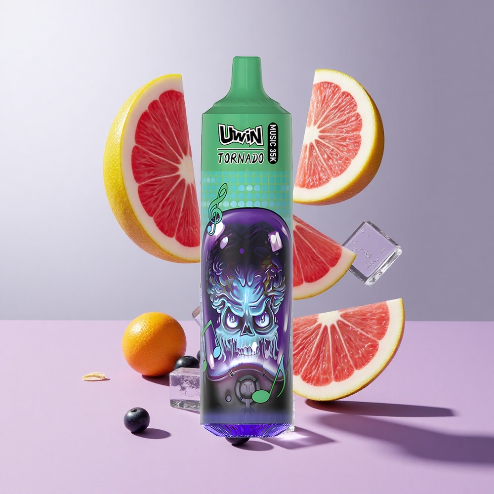 Uva Gelo Uwin Tornado 35K Puffs 35000 Recarregável Tipo-C