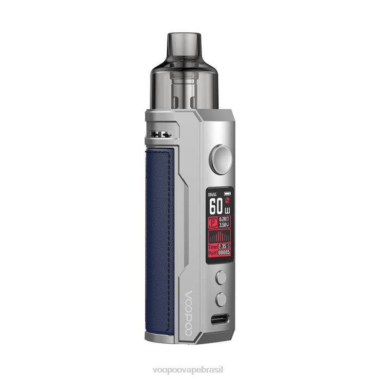 VOOPOO Brasil - VOOPOO DRAG S kit mod pod azul prateado TPN0V203