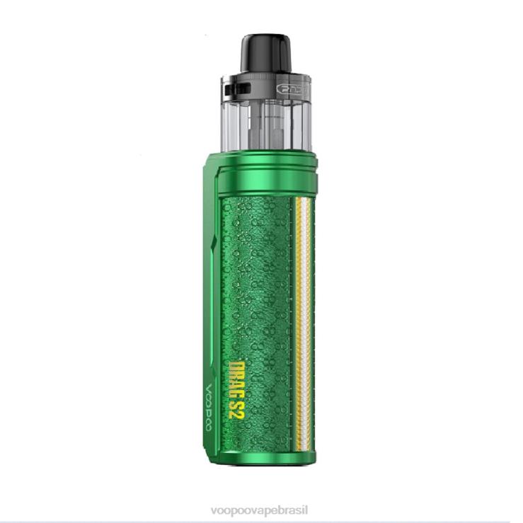 VOOPOO Brasil - VOOPOO DRAG S2 kit mod pod musgo verde TPN0V263