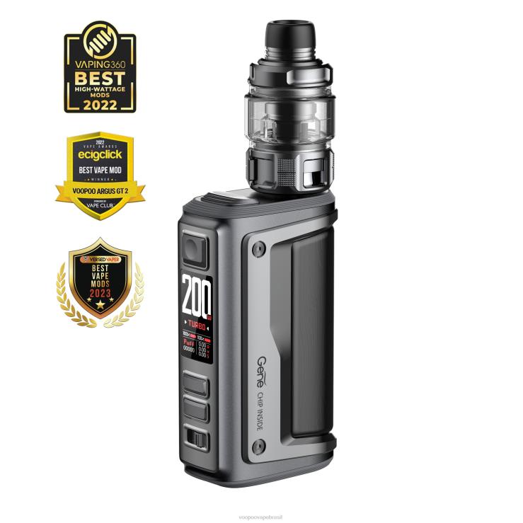 VOOPOO Vape Brasil - VOOPOO ARGUS GT II jogo de tanque grafite TPN0V1