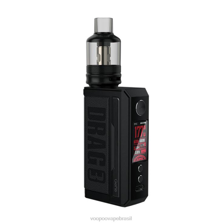 VOOPOO Vape Brasil - VOOPOO DRAG 3 kit de modificação de caixa preto clássico TPN0V251