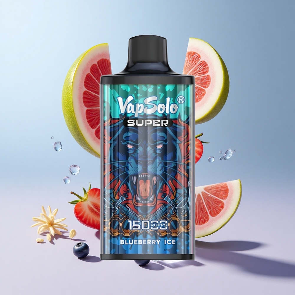 Mirtilo Gelo Vapsolo Super 15000 Puffs 40ml 850mah