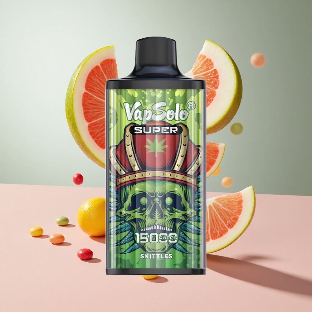 Skittles Vapsolo Super 15000 Puffs 40ml 850mah Bateria Descartável