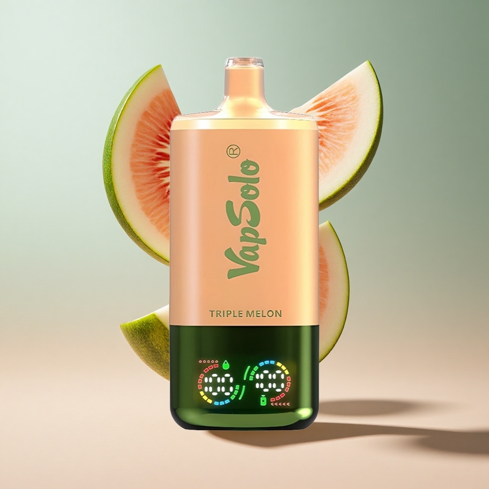 Melão Triplo VapSolo Triple 30000 Puffs 40ml 20/50mg/ml Nicotina