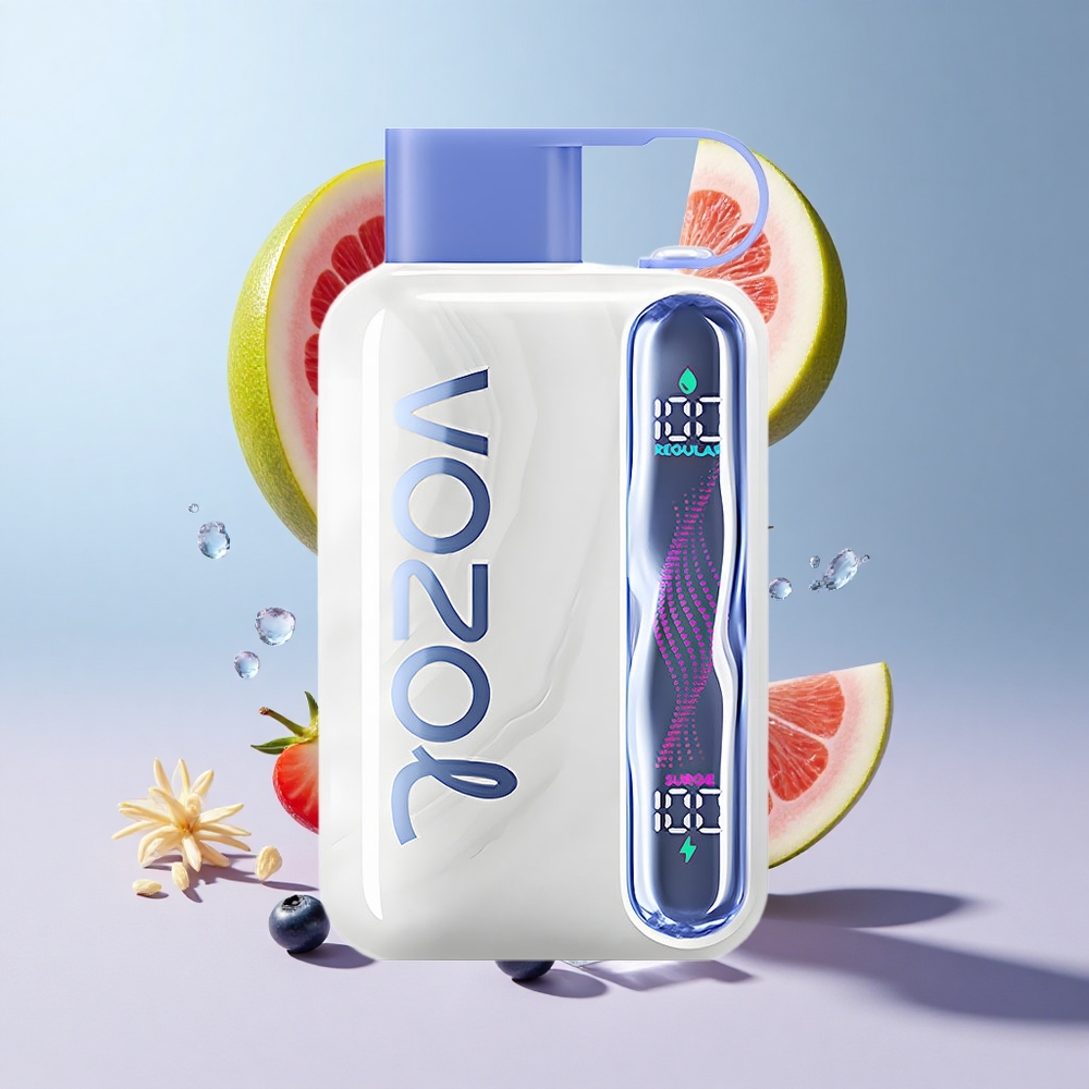 Mirtilo Gelo VOZOL STAR Até 40000 Puffs Bateria 1000mAh Nicotina 20/50mg/ml