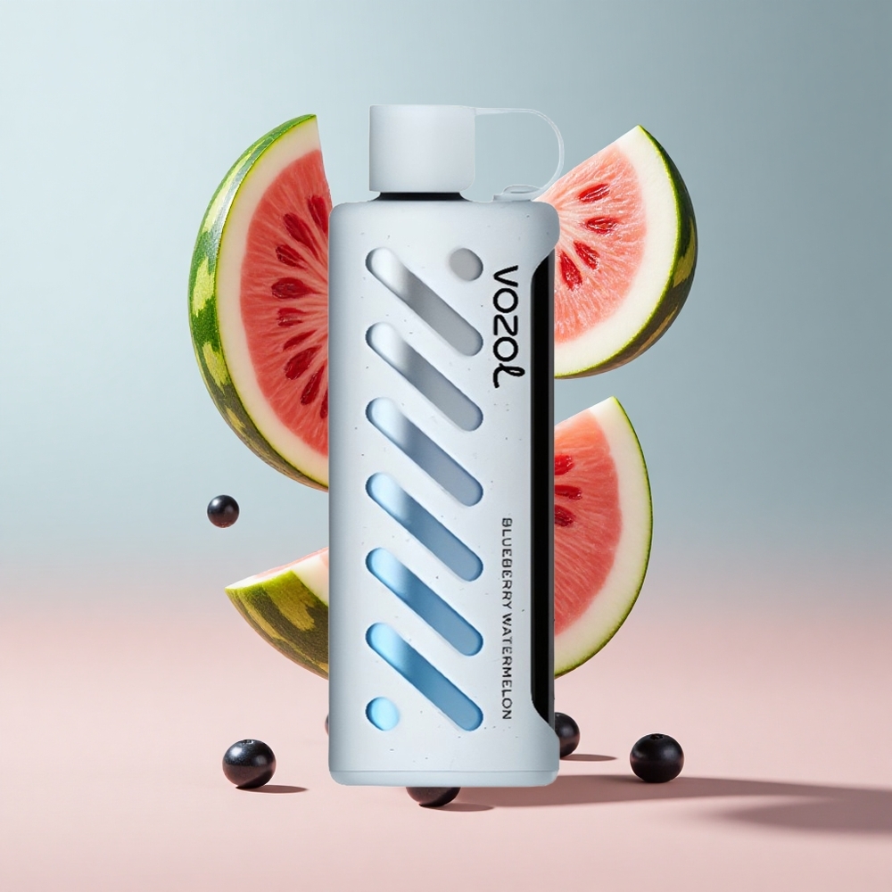 Mirtilo Melancia VOZOL Gear Shisha 25000 Puffs Bateria 1000mAh Nicotina 5mg/ml