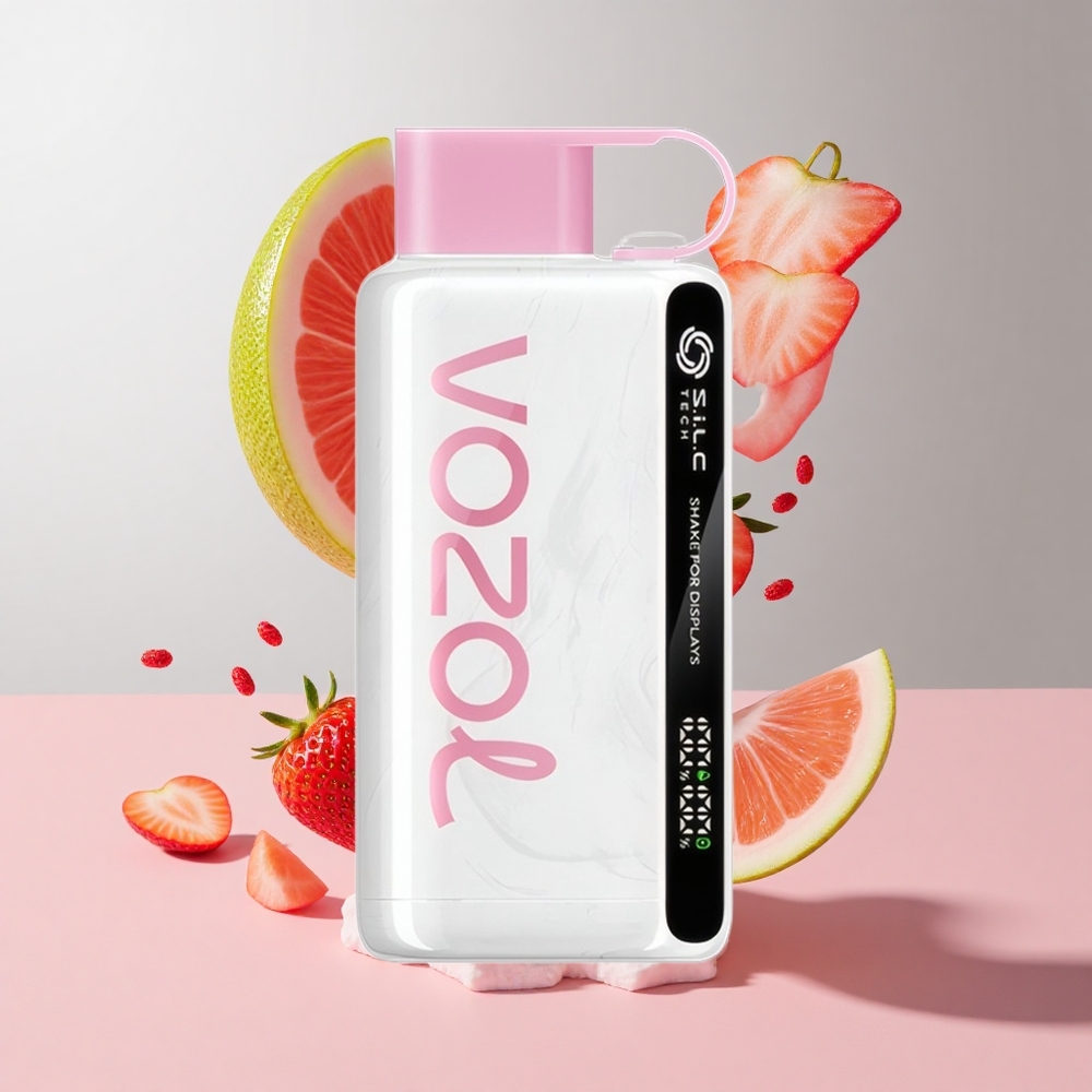 Morango Sorvete VOZOL STAR 9000/12000 Vape Descartável até 9000/1200 Puffs recarregável 30 mais rápido