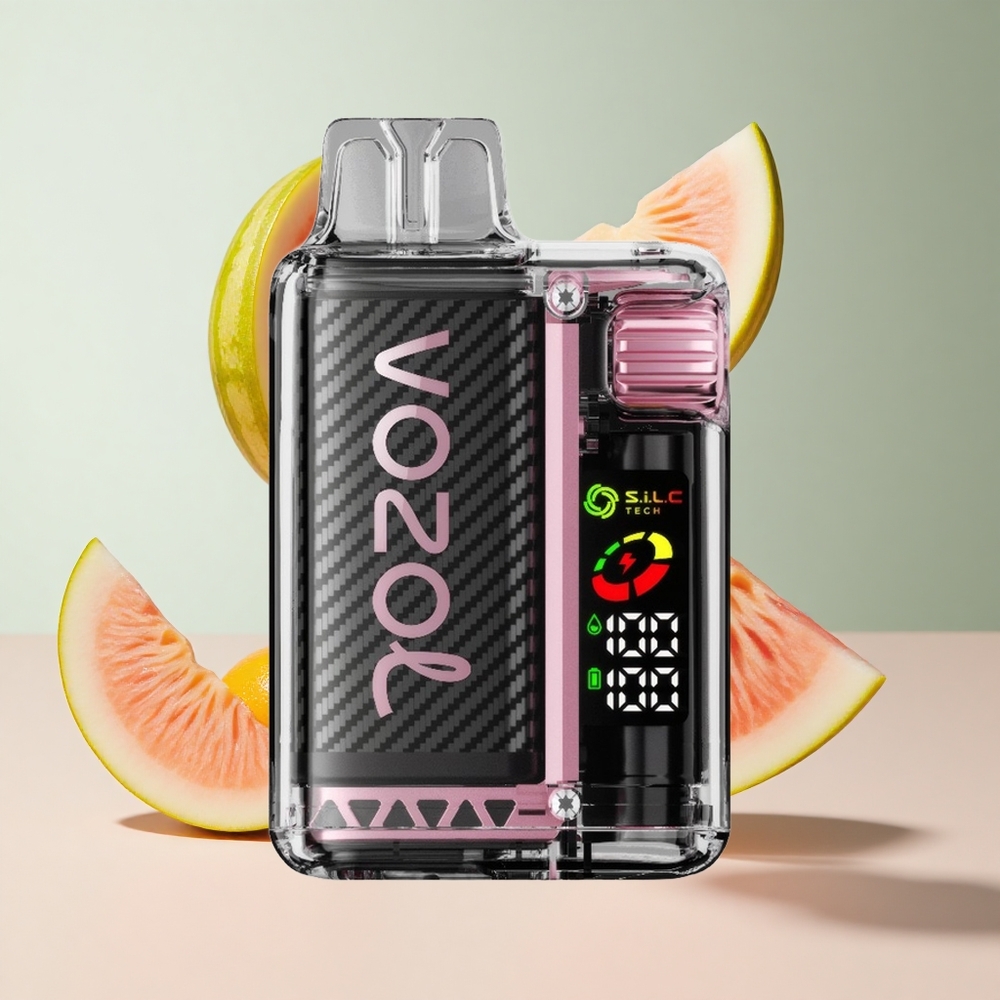 Pêssego Manga Melancia VOZOL Vista 20000 Puffs Bateria Recarregável 650mAh Resistência de Nicotina 2