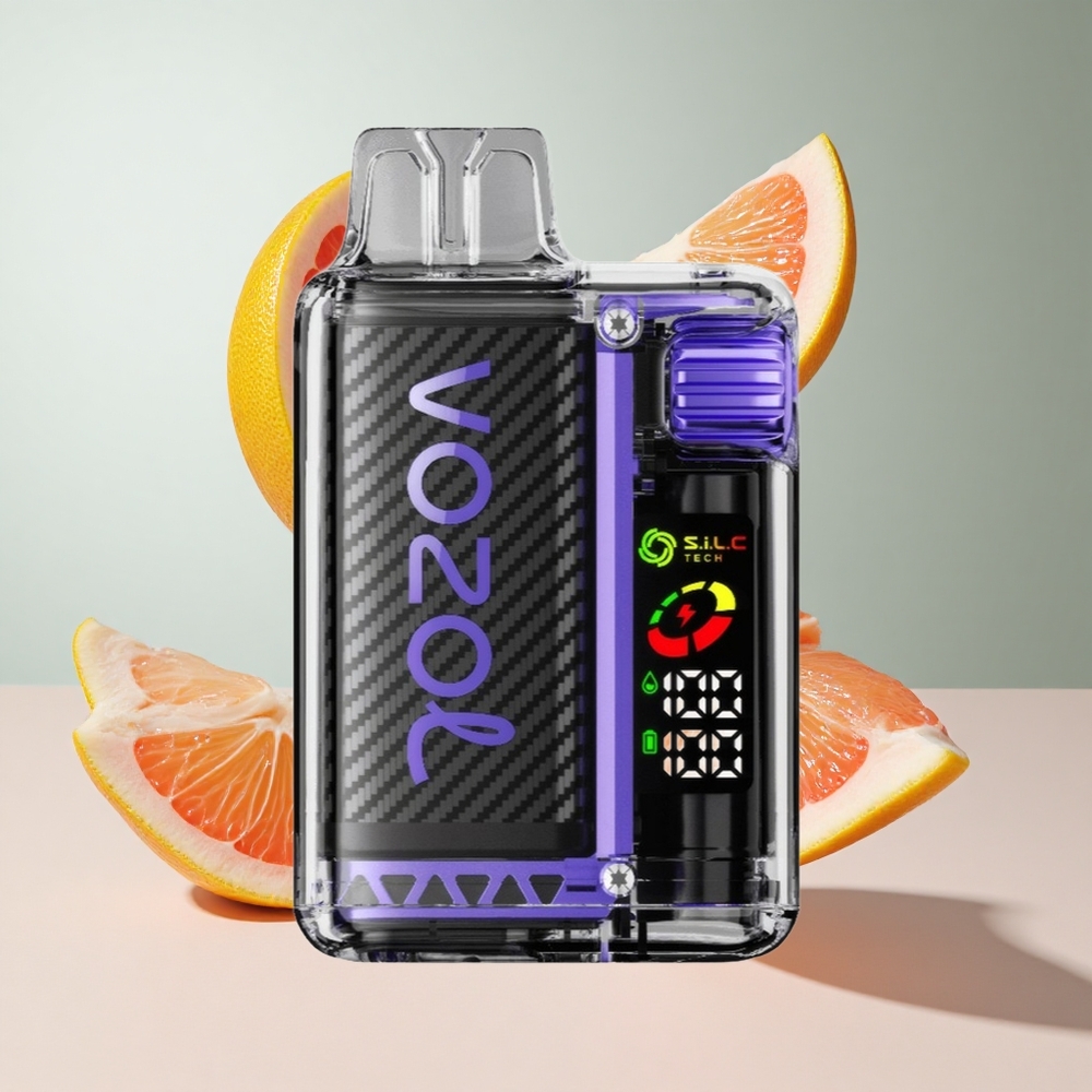 Sabugueiro Toranja VOZOL Vista 20000 Puffs Bateria Recarregável 650mAh Resistência de Nicotina 2