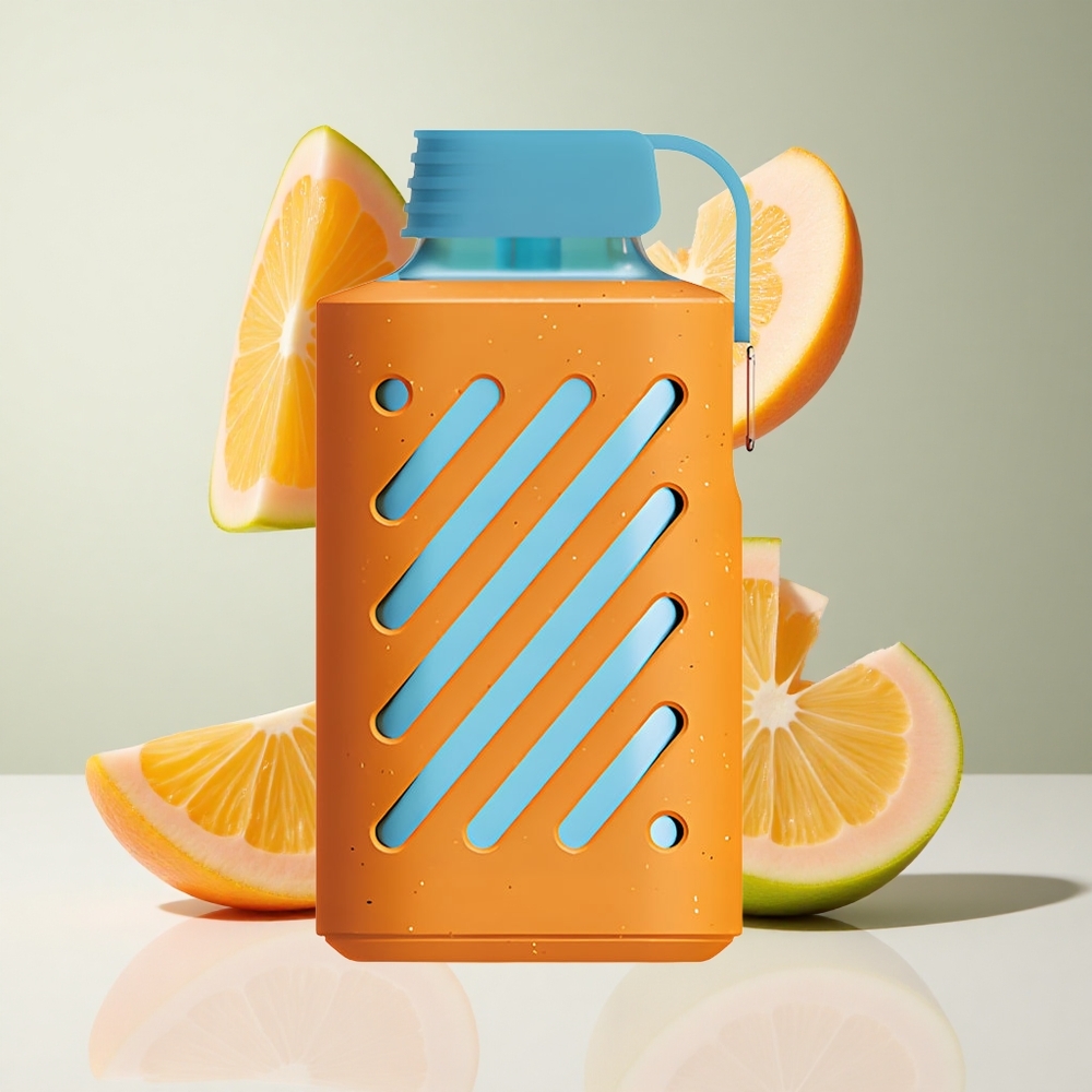 Tangerine Manga Goiaba VOZOL GEAR 10000 Descansável 10000 Puffs 20ml Capacidade de Líquido