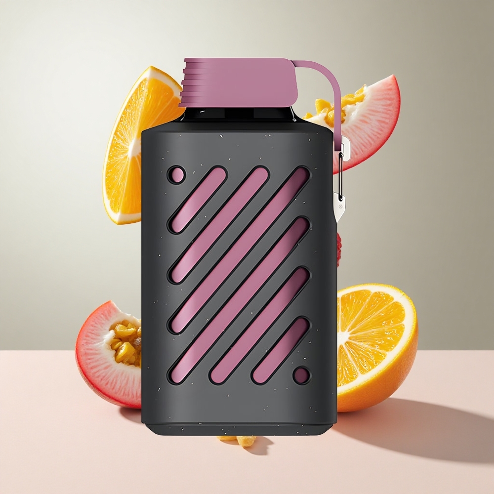 Maracujá Framboesa Tangerina VOZOL GEAR 10000 Vape Descartável 10000 Puffs 20 ml Capacidade de Líquido