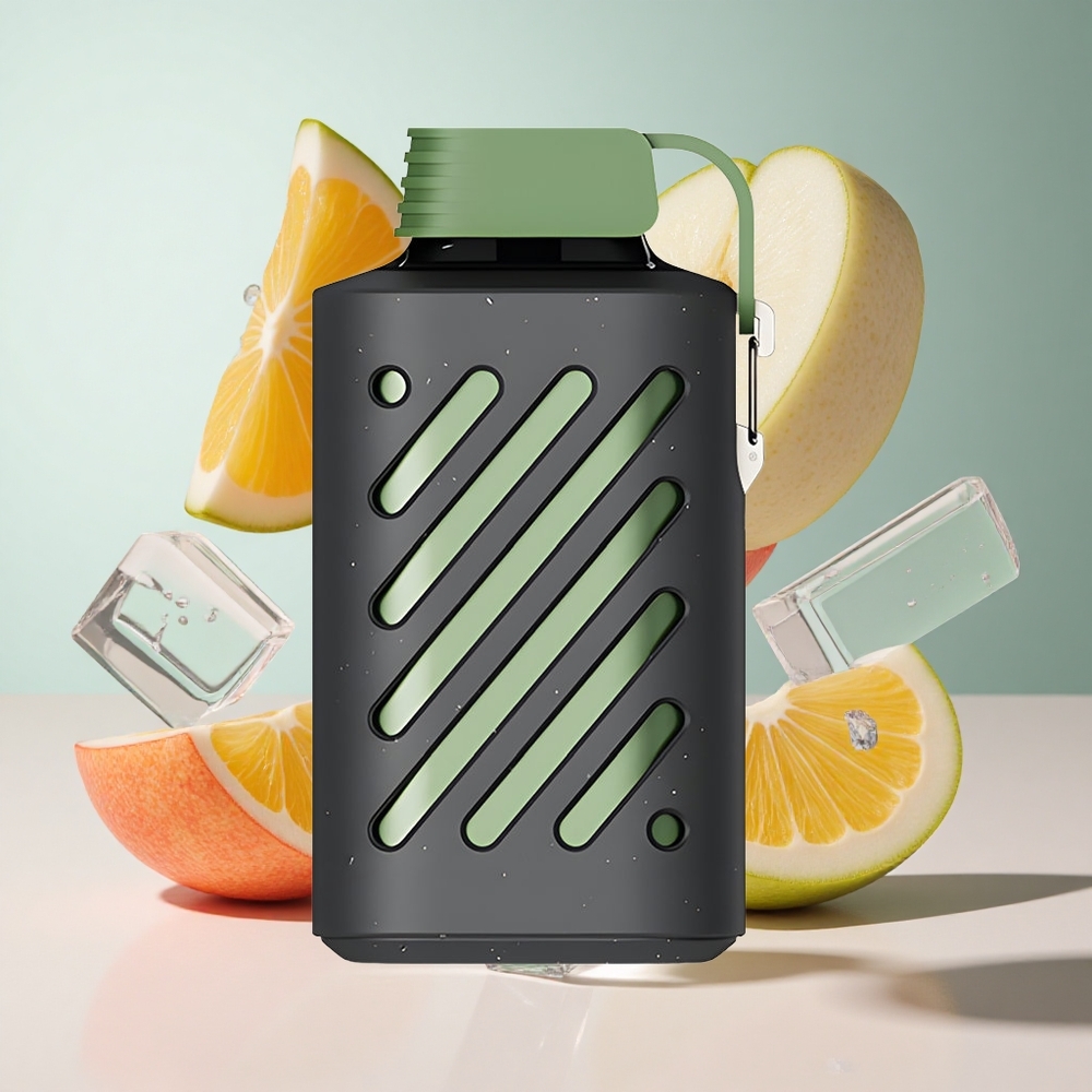 Maçã Azeda Gelo VOZOL GEAR 10000 10000 Puffs 20 ml Capacidade de Líquido