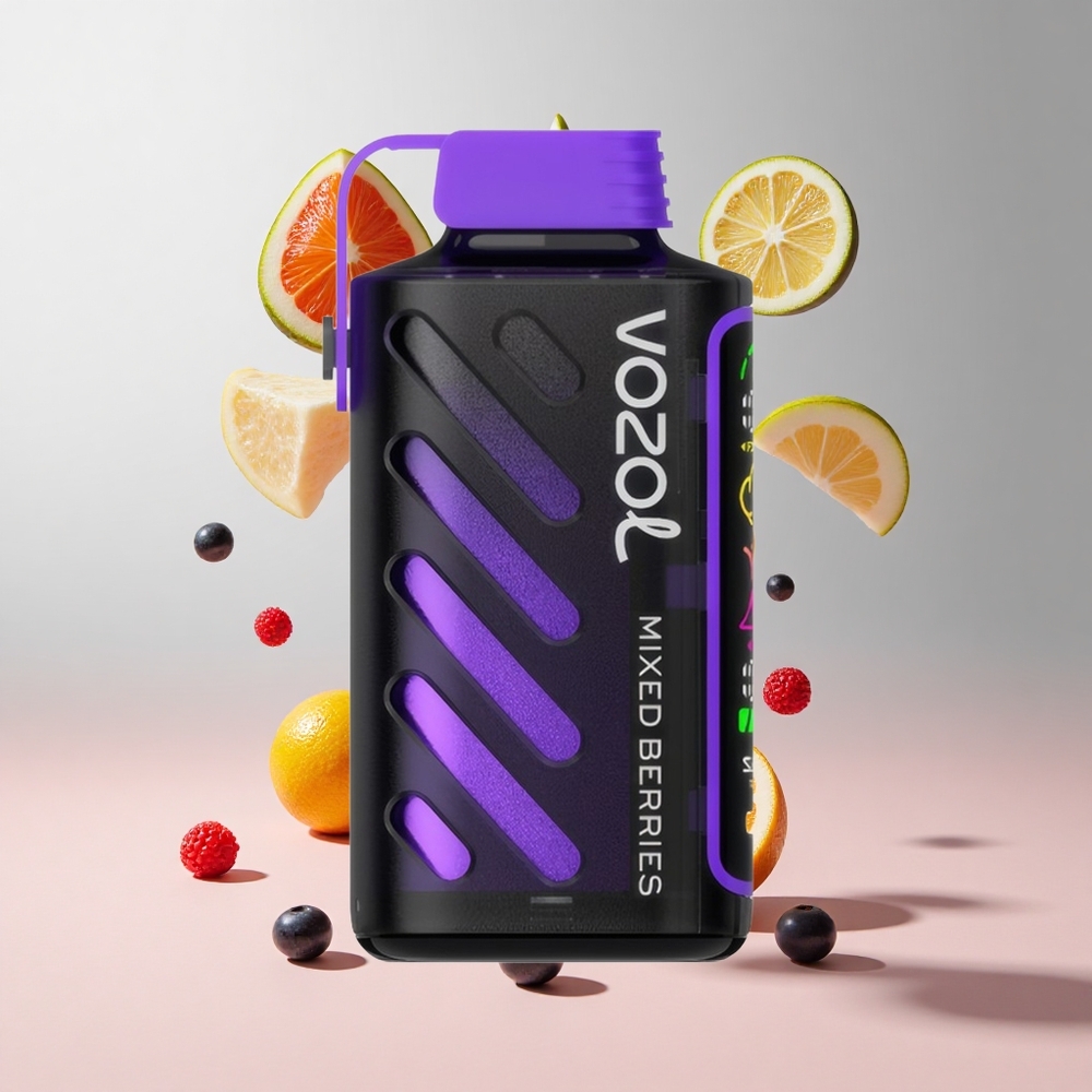 Bagas Misturadas VOZOL Gear Power 20000 Puffs com Tela Inteira e 20mL