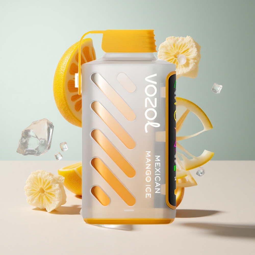 Manga Mexicana Gelada VOZOL Gear Power 20000 Puffs Display Tela Inteira Capacidade 20mL