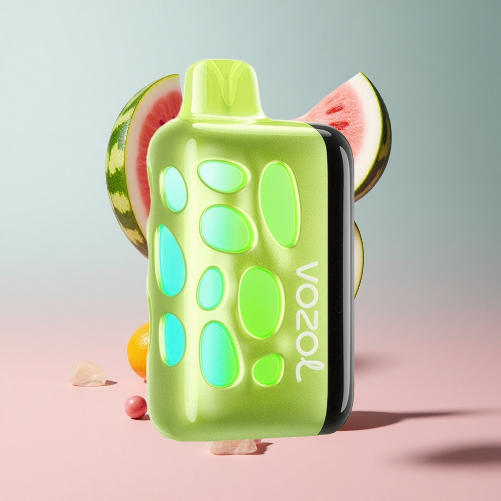 Melancia Chiclete VOZOL RAVE 40000 Recarregável em 20 Minutos 1000mAh Capacidade da Bateria