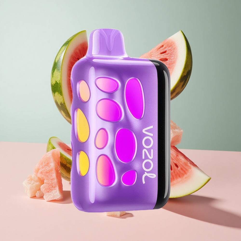Melancia Razz Rancheira VOZOL RAVE 40000 com Bateria 1000mAh e Nicotina 20/50mg/ml