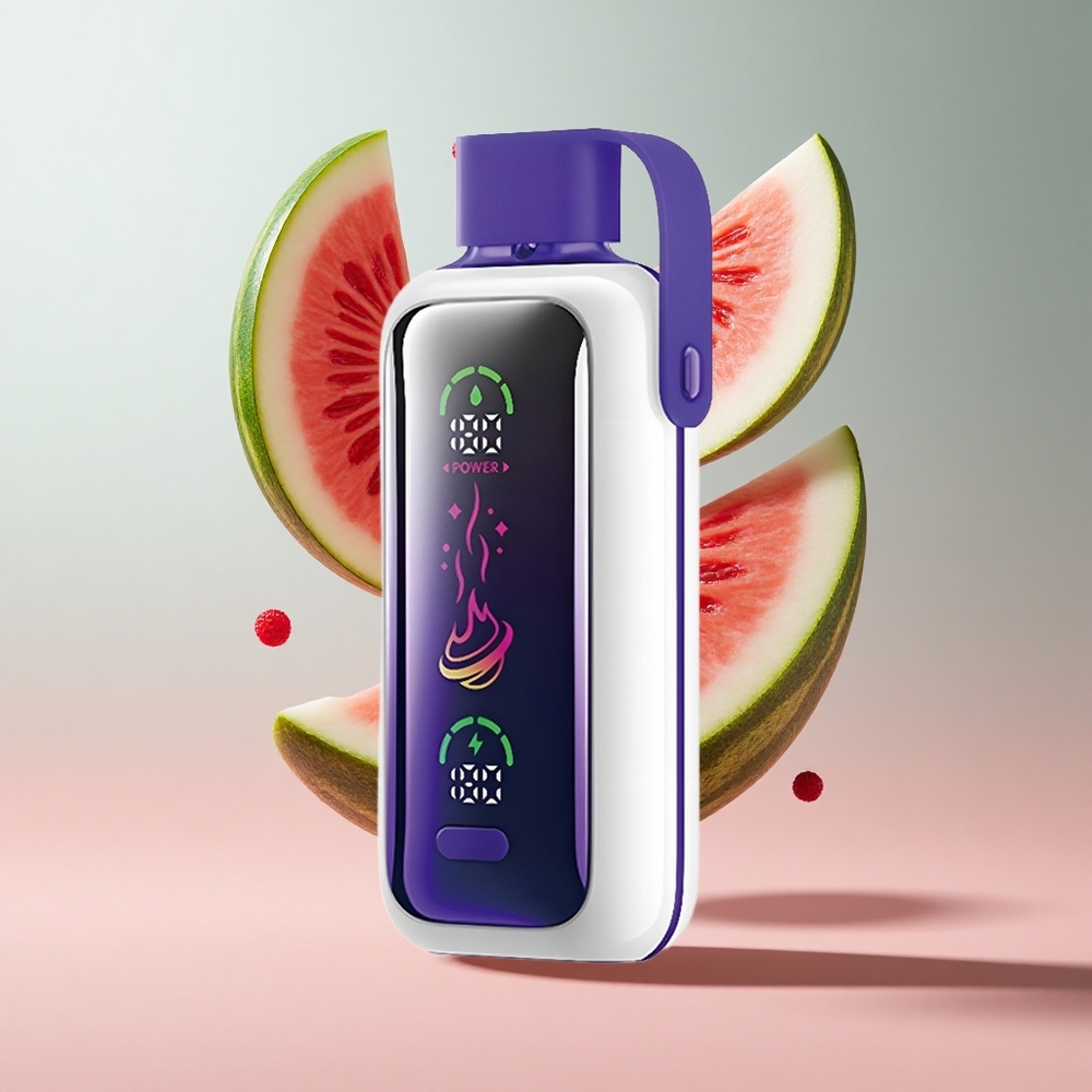 Framboesa Melancia VOZOL Star 20000 Puffs Tela HD 22 Bateria 650mAh