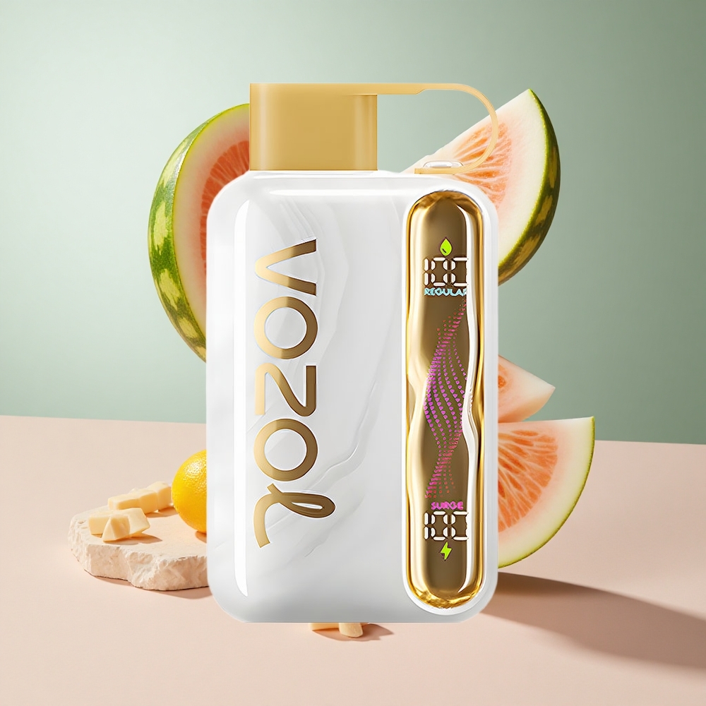 Chiclete de Melão VOZOL STAR 40000 Puffs Capacidade da Bateria 1000mAh Nível de Nicotina 20/50mg/ml