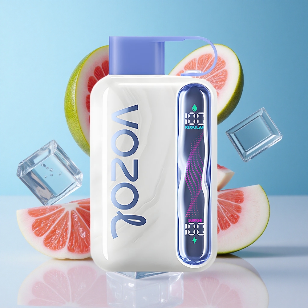 Mirtilo Framboesa Gelo VOZOL STAR 40000 Puffs Bateria 1000mAh Porta Tipo-C