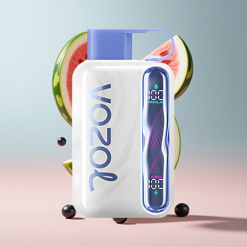Mirtilo Melancia VOZOL STAR 40000 Puffs Capacidade da Bateria 1000mAh Nível de Nicotina 20/50mg/ml