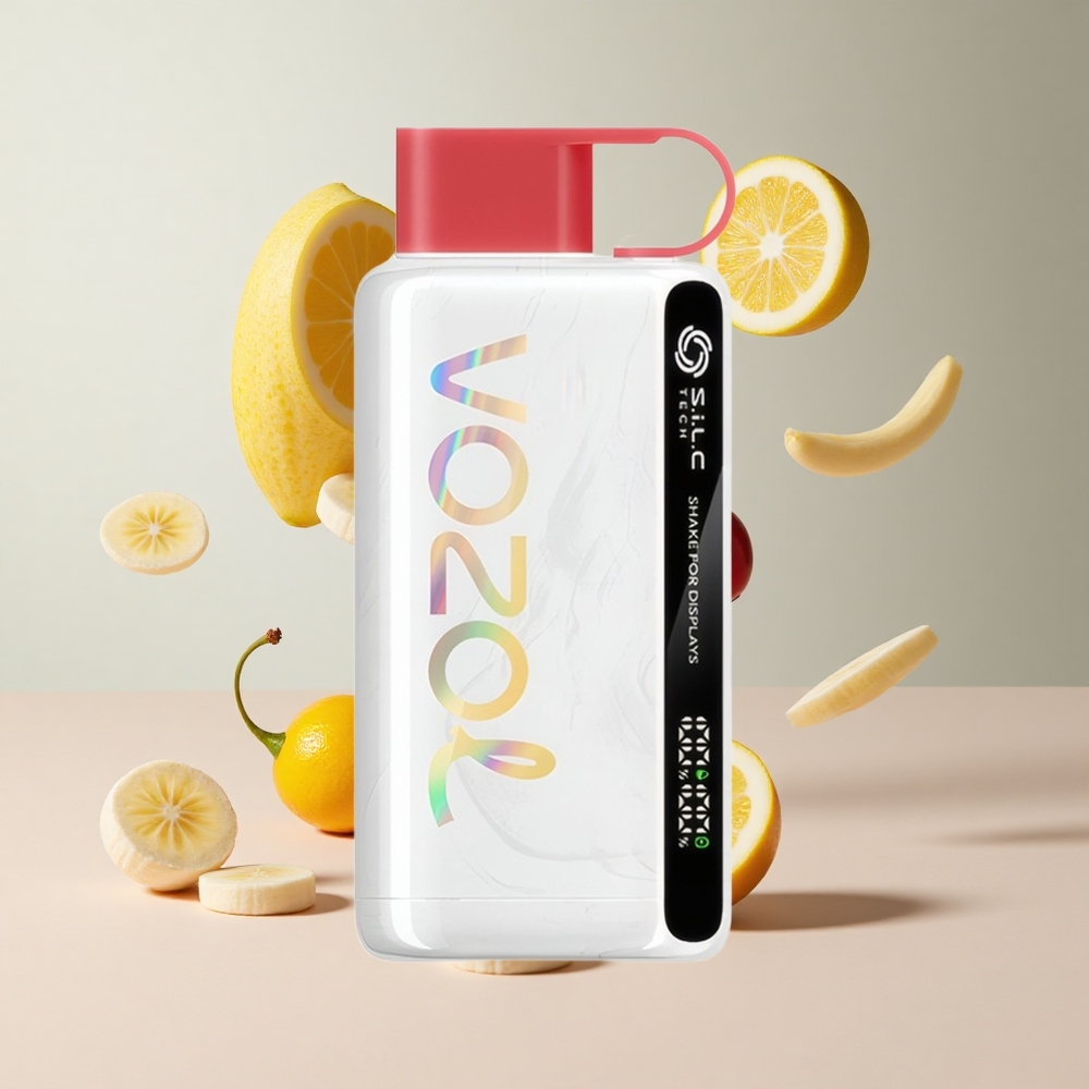 Pitaya Banana Cereja VOZOL STAR 9000/12000 Vape Descartável 650mAh Recarga 30 mais rápida