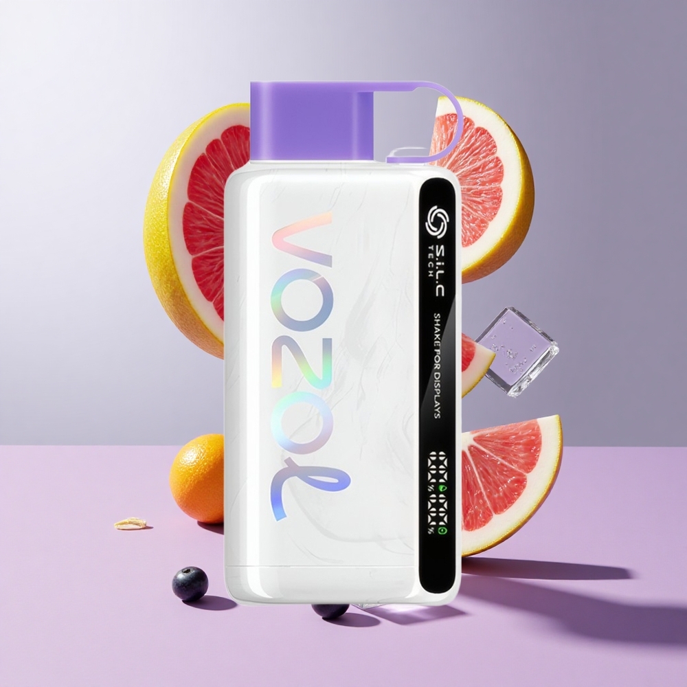 Uva Gelo VOZOL STAR 9000/12000 Cigarros Eletrônicos Descartáveis com 650mAh e Carga 30 mais rápida