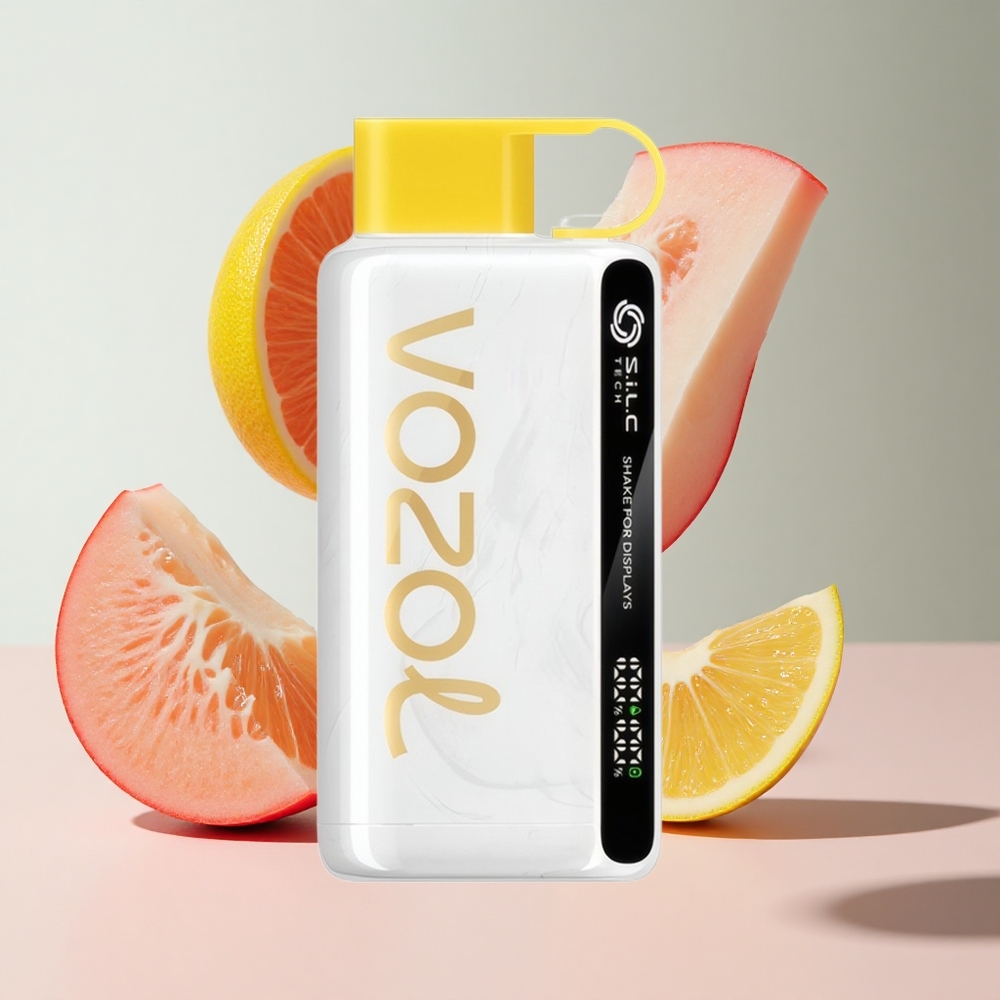 Cereja Pêssego Limonada VOZOL STAR 9000/12000 Vape Descartável Até 9000/12000 Puffs 650mAh Recarga 30 mais rápida