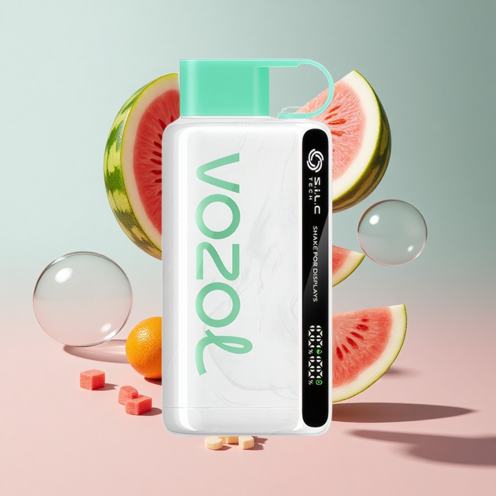 Melancia Chiclete Bolha VOZOL STAR 9000/12000 Puffs Recarregamento 30 mais rápido Capacidade da Bateria 650mAh